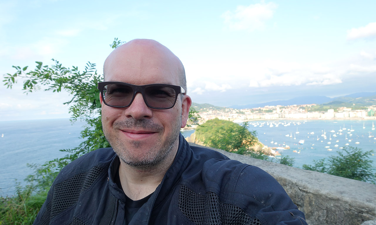 M. Jazt à Saint Sebastien en Espagne