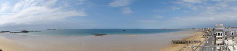 Hôtel Nouveau Monde : Vue Saint-Malo 180°