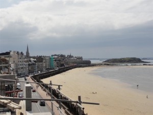 Vue vers intra muros depuis Nouveau Monde