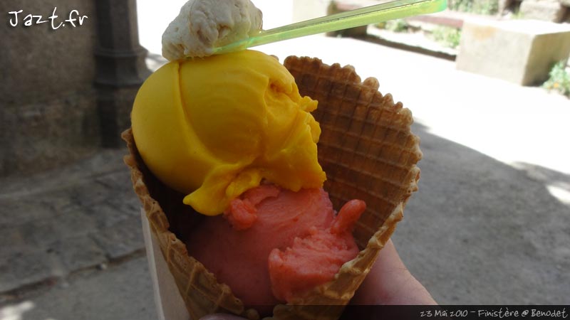 Petite glace à Concarneau