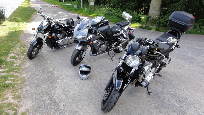 sortie moto au départ de Rennes