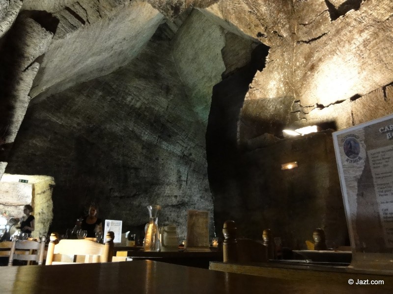 restaurant troglodyte de la saulaie