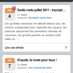 Version mobile du site Jazt.com