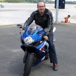 David Jazt sur sa Suzuki GSX-R 750 K6