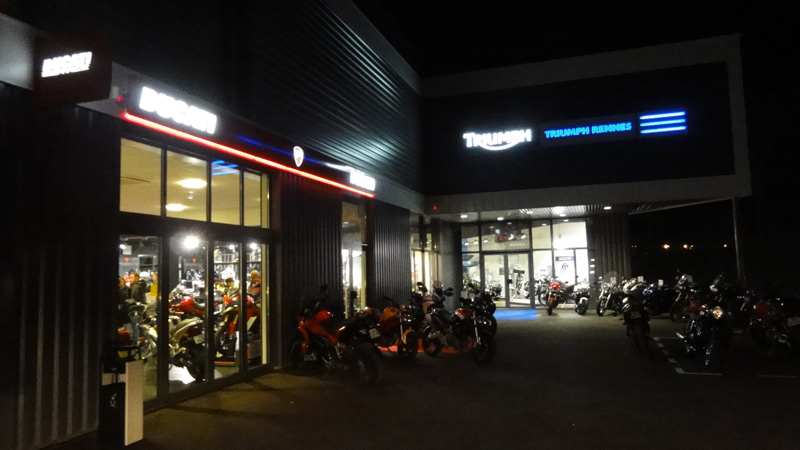 Concession Ducati et Triumph à Rennes