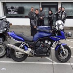 Yamaha Fazer de la Présidente de la CASIM35 2012