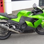 zzr 1400 verte pomme, couleur Casim Haute Bretagne