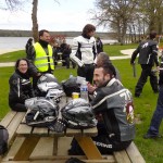 motard à feins, étang du boulet, base nautique