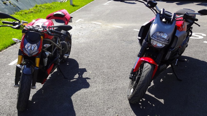 Comparatif Diavel avec le Streetfighter 1098