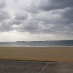 Plage de Rochebonne (Saint-Malo) près des Thermes Marins