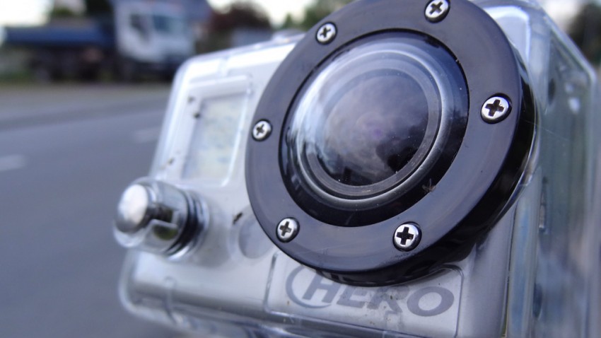 Caméra GoPro, idéale pour la moto