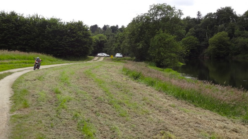 petit chemin de campagne Bretonne