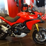 coloris rouge pour le multistrada 1200