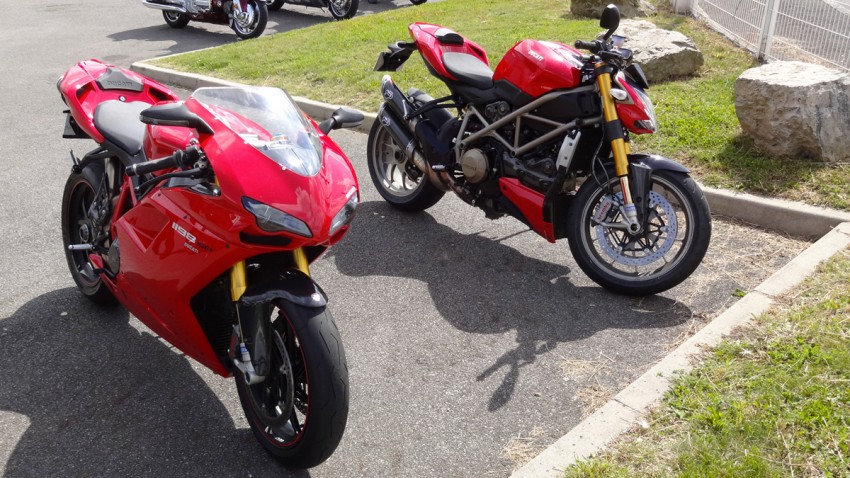 Sportive Ducati à Rennes