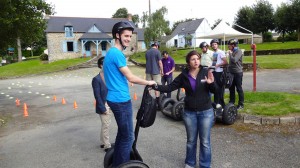 Gyropode Rennes surt un Segway