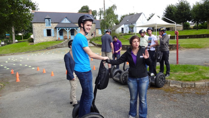 Gyropode Rennes surt un Segway