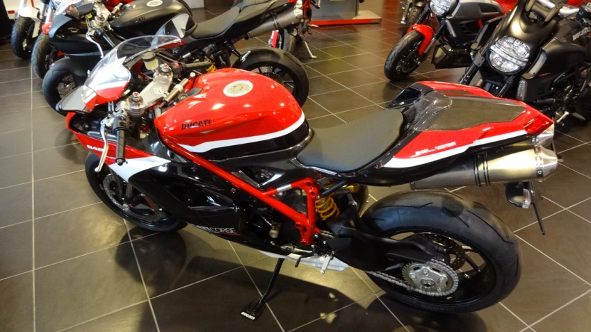 Ducati 848 Evo Corse au Ducati Store de Rennes