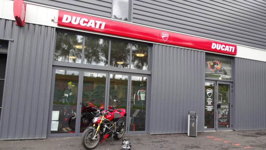 David Jazt chez Ducati Rennes