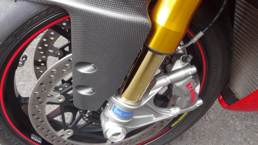 Suspension sur la Ducati 1199