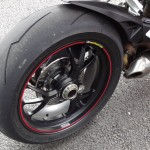 Jante arrière monobras du Ducati 1199 S Panigale