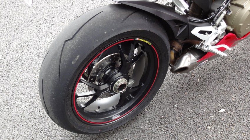 Jante arrière monobras du Ducati 1199 S Panigale