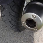 1 seul pot un peu timide sur le BMW K1300GT