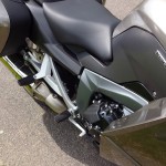 protection des jambes sur la BMW K 13 GT