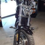 Fat Bob noir Rennes Harley Davidson