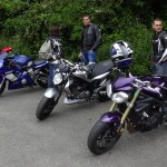 Sortie moto au départ de Rennes