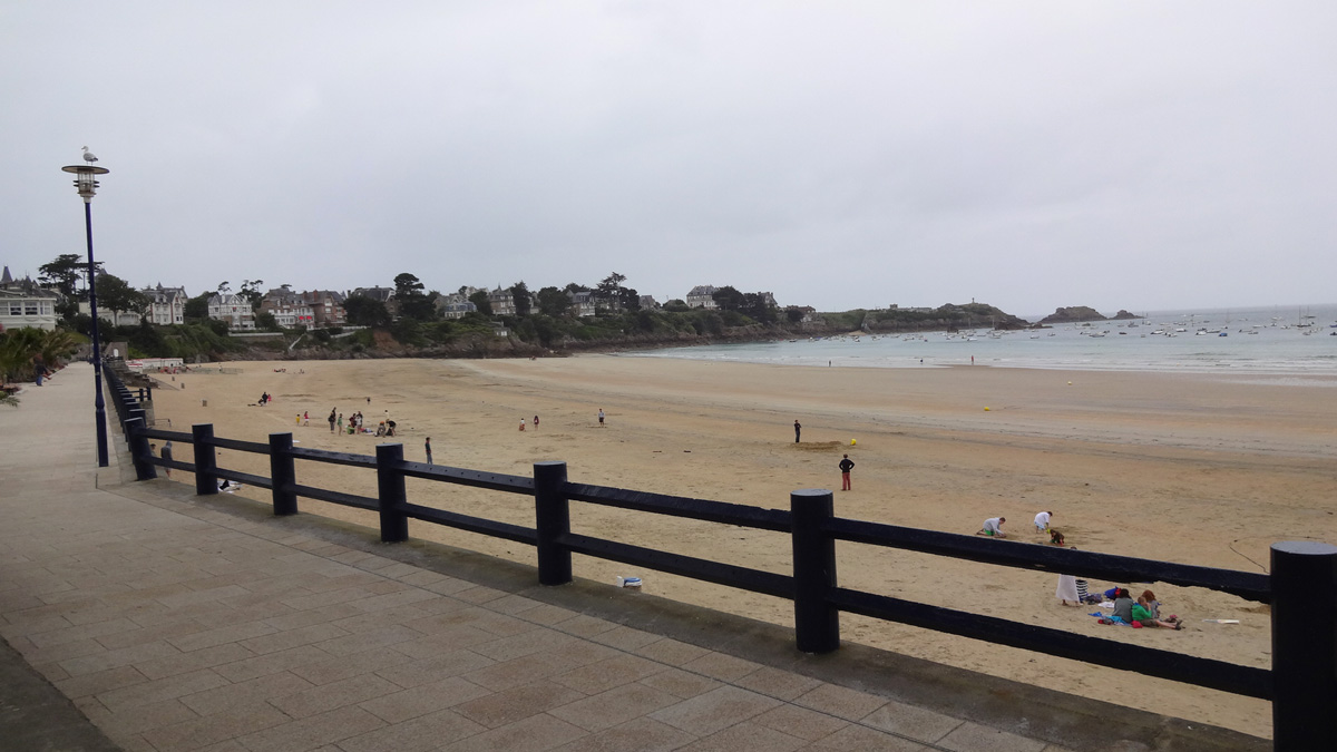 Sortie moto en Bretagne, bord de mer