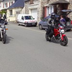 motard rennais à Porcaro