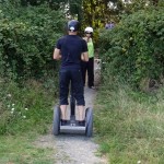 Sentier battu en X2 city Segway