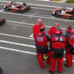 Line up au karting de laval