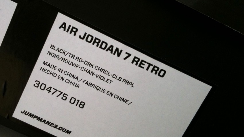 Nike Air jordan VII Raptor Rennes