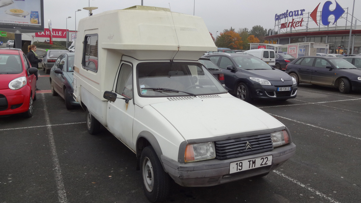 superbe citroen Visa en camping car