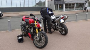 Deux motards Rennais à Perros-Guirec