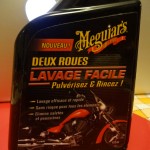 Lavage 2 roues facile : Meguiar's