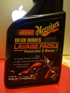 Lavage 2 roues facile : Meguiar's