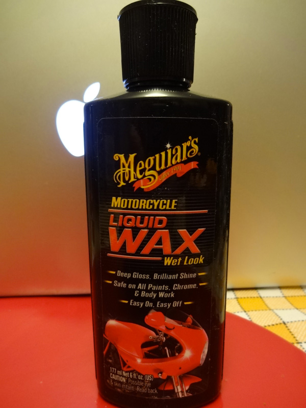 Liquid Wax Meguiars pour entretenir sa moto