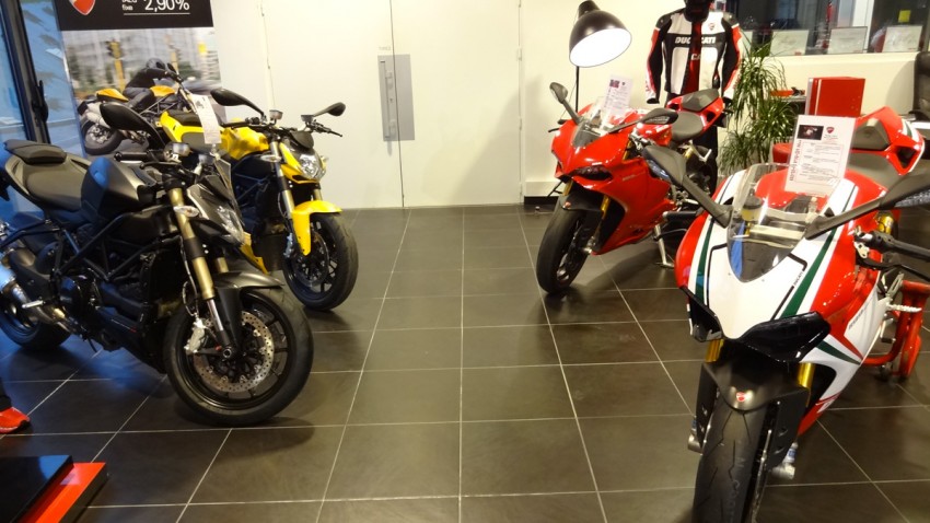 moto ducati Rennes