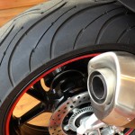 Michelin PR3 sur un RSV 4 APRC