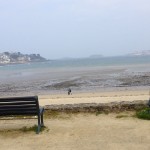 vue mer Saint-Malo depuis Dinard (par la côte)