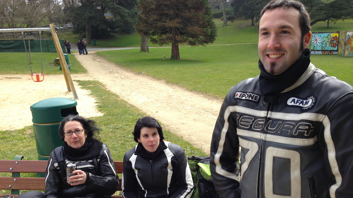 Martine, Camille et Marc de Laval