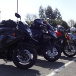 moto et sortie motard