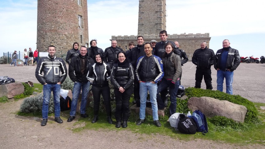 sortie moto au Cap Fréhel à moto