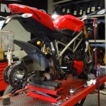 Streetfighter Ducati : nouveau pneu moto