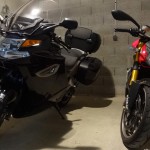 BMW K1300GT et Ducati 1098 S Streetfighter de David Jazt