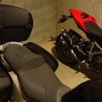 confort entre la Ducati et la BMW