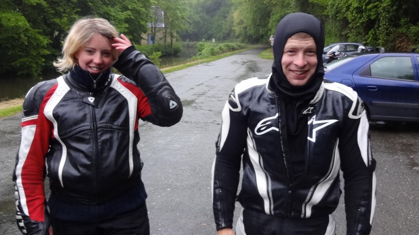 Couple motard Rennais de Chevaigné