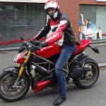 Guillaume, nouveau propriétaire de la Ducati de David Jazt